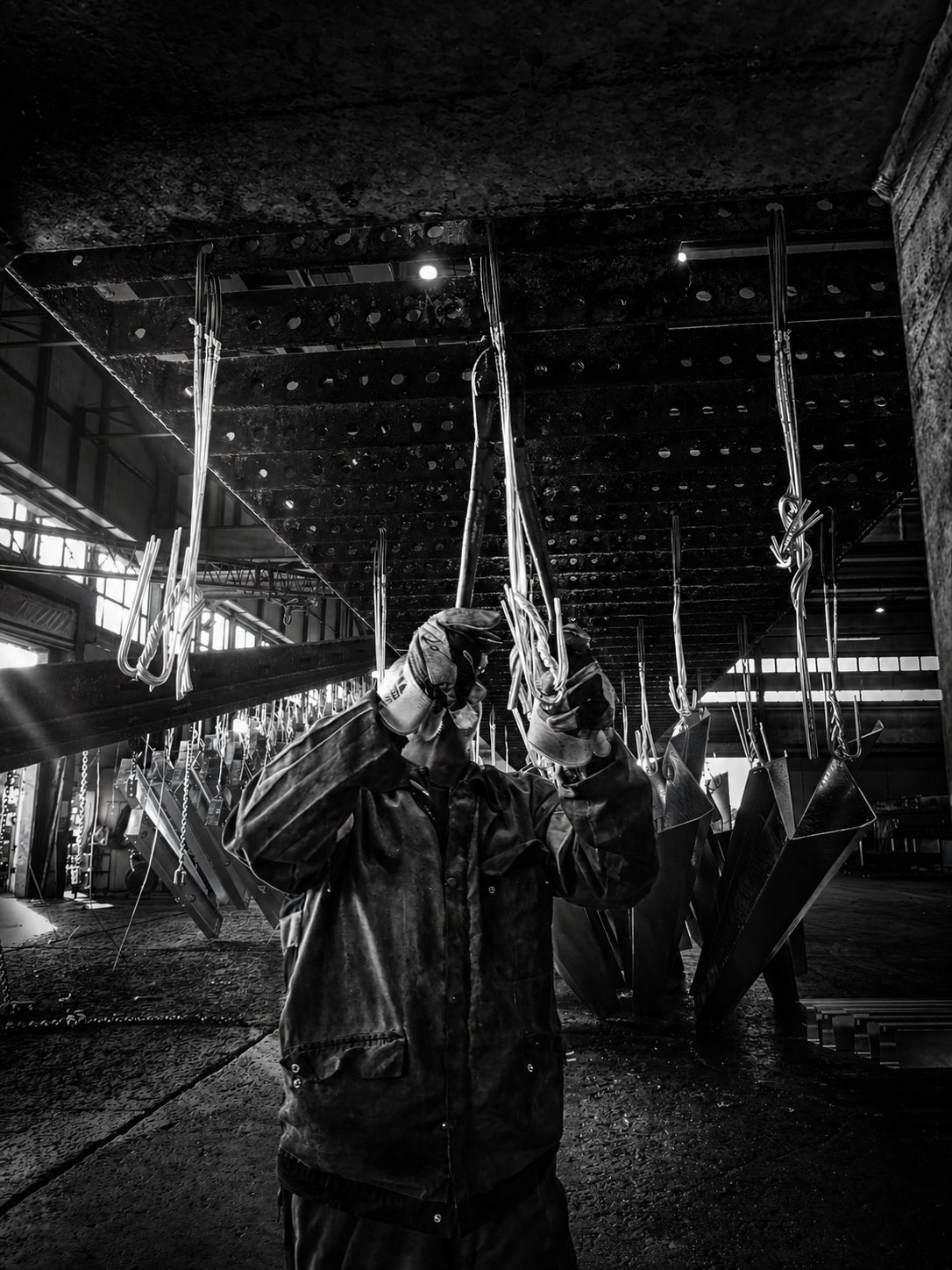 Aggancio e movimentazione dei manufatti di grandi dimensioni